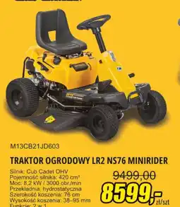 Unimet Traktor ogrodowy LR2 NS76 Minirider oferta