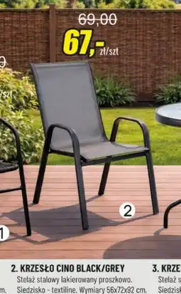 Unimet Krzesło Cino Black/Grey oferta