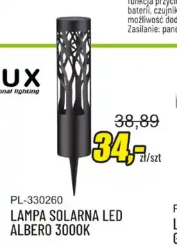 Unimet Lampa solarna LED Albero 3000K oferta