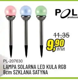 Unimet Lampa solarna LED Kula RGB oferta