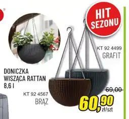 Unimet Doniczka wisząca Rattan oferta