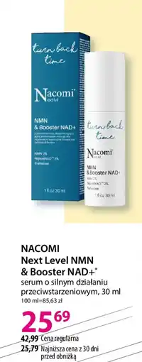 Hebe Nacomi Next Level nmn & Booster nad+ serum oferta