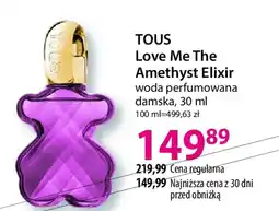 Hebe Tous Love Me The Amethyst Elixir woda perfumowana oferta