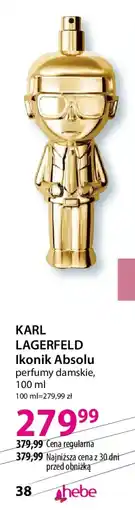 Hebe Karl Lagerfeld Ikonik Absolu perfumy damskie oferta