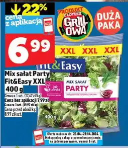 Topaz Mix sałat Party Fit&Easy XXL oferta