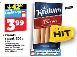 Topaz Parówki z szynki oferta