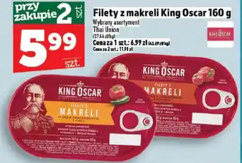 Topaz Filety z makreli King Oscar oferta