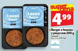 Topaz Burger z łososia z pieprzem Suempol oferta