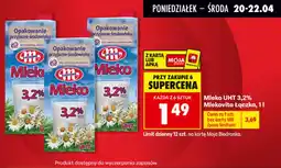 Biedronka Mleko UHT 3,2% Mlekovita Łączka oferta