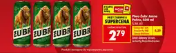 Biedronka Piwo Żubr Jasne Pełne oferta