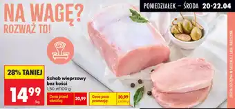 Biedronka Schab wieprzowy bez kości oferta