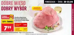 Biedronka Szynka wieprzowa bez kości pakowana próżniowo Kraina Mięs oferta