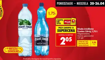 Woda źródlana Żywiec Zdrój