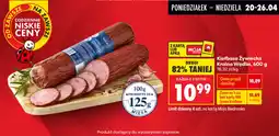 Biedronka Kiełbasa Żywiecka Kraina Wędlin oferta