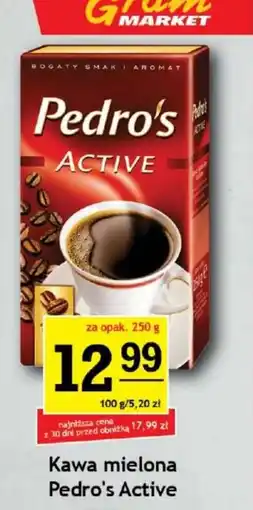 Gram Market Kawa mielona Pedro's Active oferta