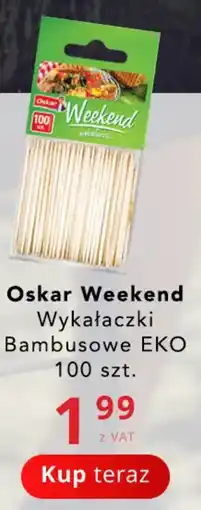 Poczta Polska Oskar Weekend Wykałaczki Bambusowe EKO oferta
