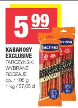 EuroSPAR Tarczyński Kabanosy Exclusive oferta