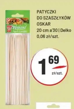 Sedal Patyczki do szaszłyków oskar 20 cm delko oferta