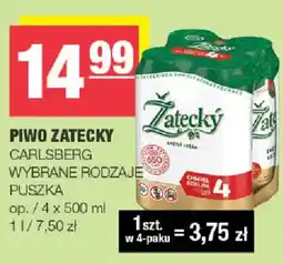 EuroSPAR Carlsberg Piwo Zatecky oferta