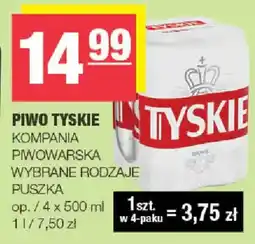 EuroSPAR Piwo Tyskie oferta