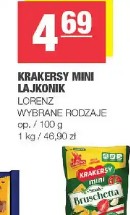 EuroSPAR Lorenz Krakersy mini Lajkonik oferta