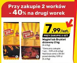 Bricomarche Węgiel lub Brykiet drzewny oferta