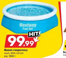 Bricomarche Basen rozporowy Bestway Fast Set oferta