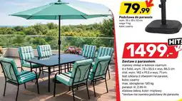 Bricomarche Zestaw z podnoszonym stołem oferta