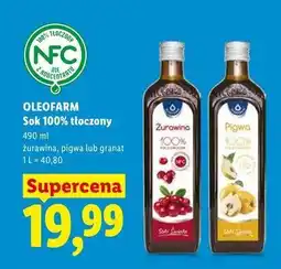 Lidl Sok granat Oleofarm oferta