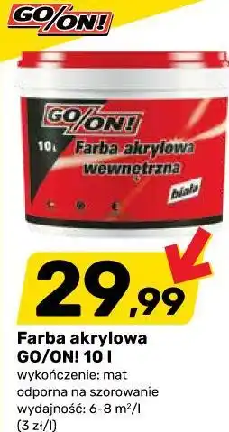Bricomarche Farba akrylowa GO/ON! oferta