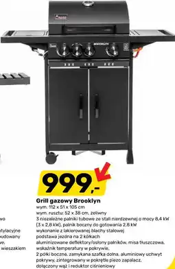 Bricomarche Grill gazowy Brooklyn oferta