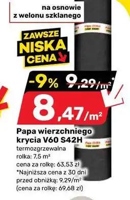 Bricomarche Papa wierzchniego krycia V60 S42H oferta