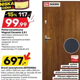 Bricomarche Drzwi zewnętrzne ARTEMIDA oferta