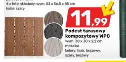 Bricomarche Podest tarasowy kompozytowy WPC oferta