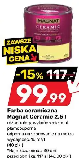 Bricomarche Farba ceramiczna Magnat Ceramic oferta