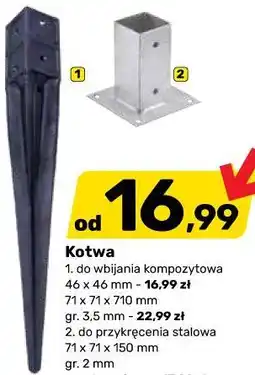 Bricomarche Kotwa oferta