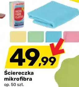 Bricomarche Ściereczka mikrofibra op. 50 szt oferta