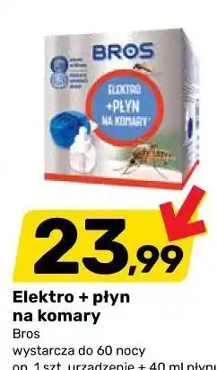 Bricomarche Elektro + płyn na komary Bros oferta