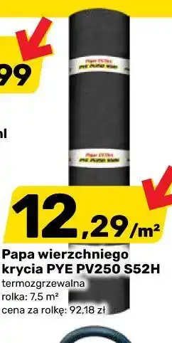 Bricomarche Papa wierzchniego krycia PYE PV250 S52H oferta