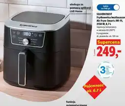Lidl SILVERCREST Frytkownica beztłuszczowa Air Fryer Smart z Wi-Fi oferta