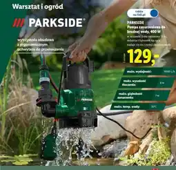 Lidl PARKSIDE Pompa zanurzeniowa do brudnej wody, 400 W oferta