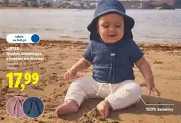 Lidl LUPILU Spodnie niemowlęce z bawełny muślinowej oferta