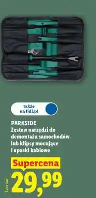 Lidl PARKSIDE Zestaw narzędzi do demontażu samochodów oferta