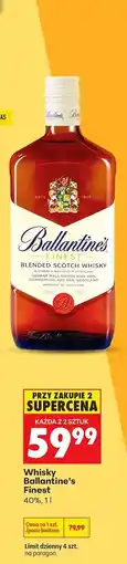 Biedronka Whisky Ballantine's Finest oferta