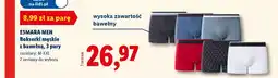 Lidl Esmara men Bokserki męskie z bawełną, 3 pary oferta