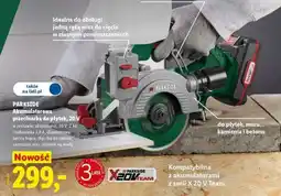 Lidl PARKSIDE Akumulatorowa przecinarka do płytek, 20 V oferta