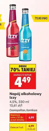 Biedronka NAPÓJ ALKOHOLOWY IZZY oferta