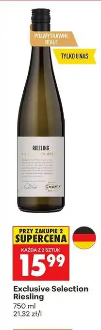 Biedronka Exclusive Selection Riesling oferta