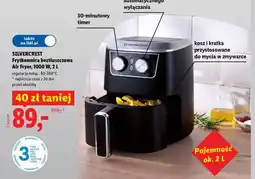 Lidl SILVERCREST Frytkownica beztłuszczowa Air Fryer oferta