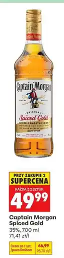 Biedronka Captain Morgan Spiced Gold oferta